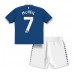 Tanie Strój piłkarski Everton Dwight McNeil #7 Koszulka Podstawowej dla dziecięce 2023-24 Krótkie Rękawy (+ szorty)